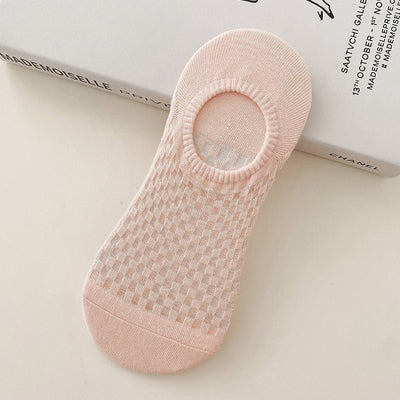 Women's Summer Breathable Mesh Low-Cut Socks