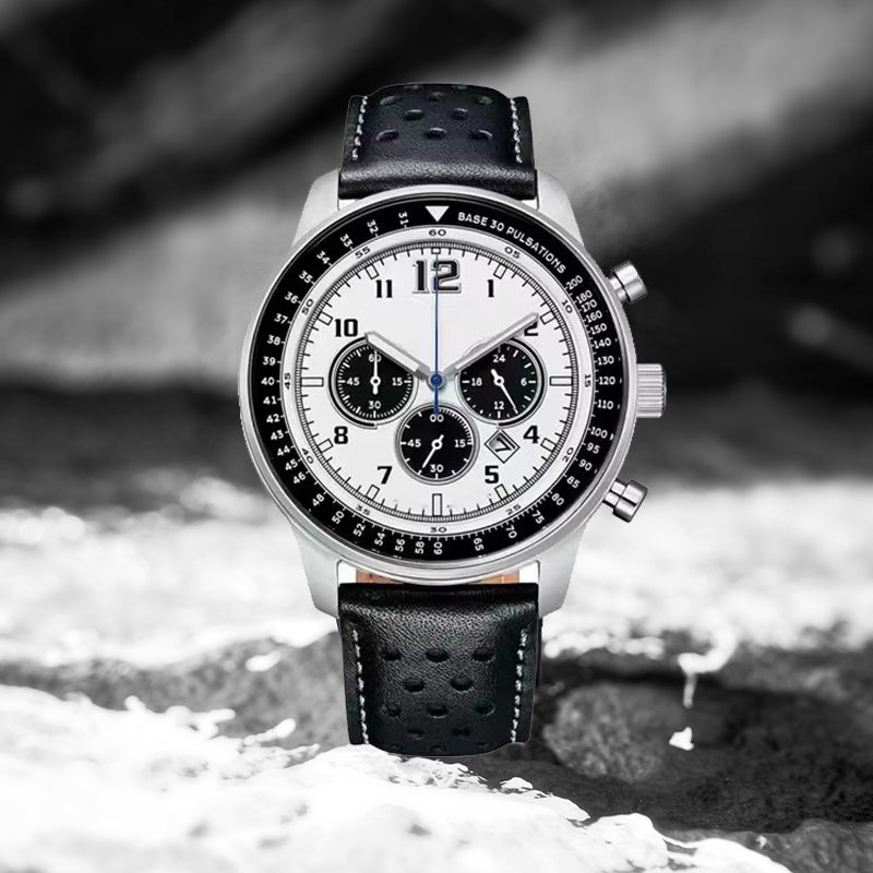 🎁 Men's Waterproof Multifunctional Quartz Watch
