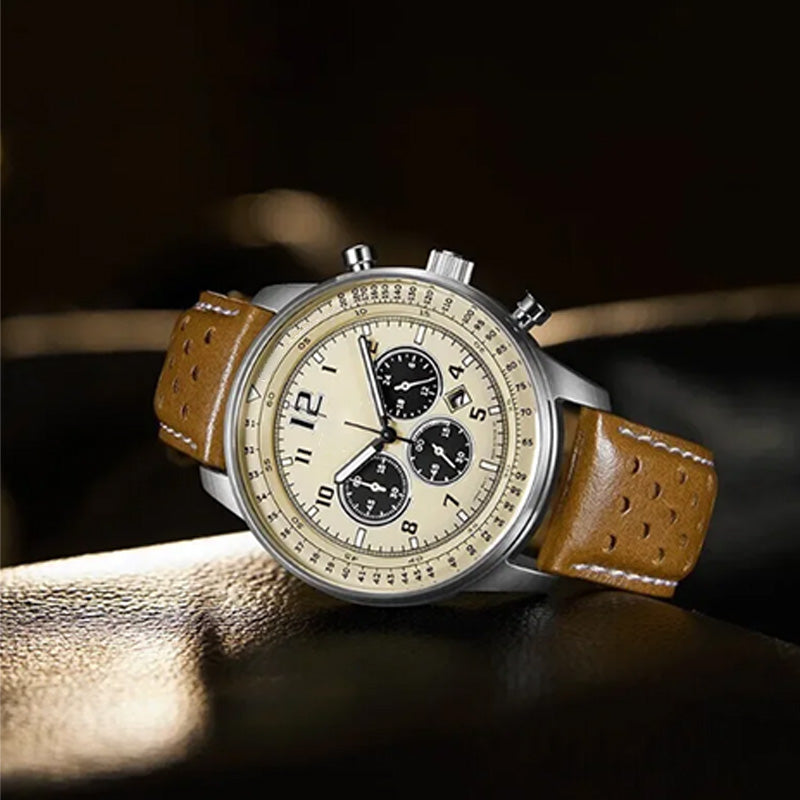 🎁 Men's Waterproof Multifunctional Quartz Watch